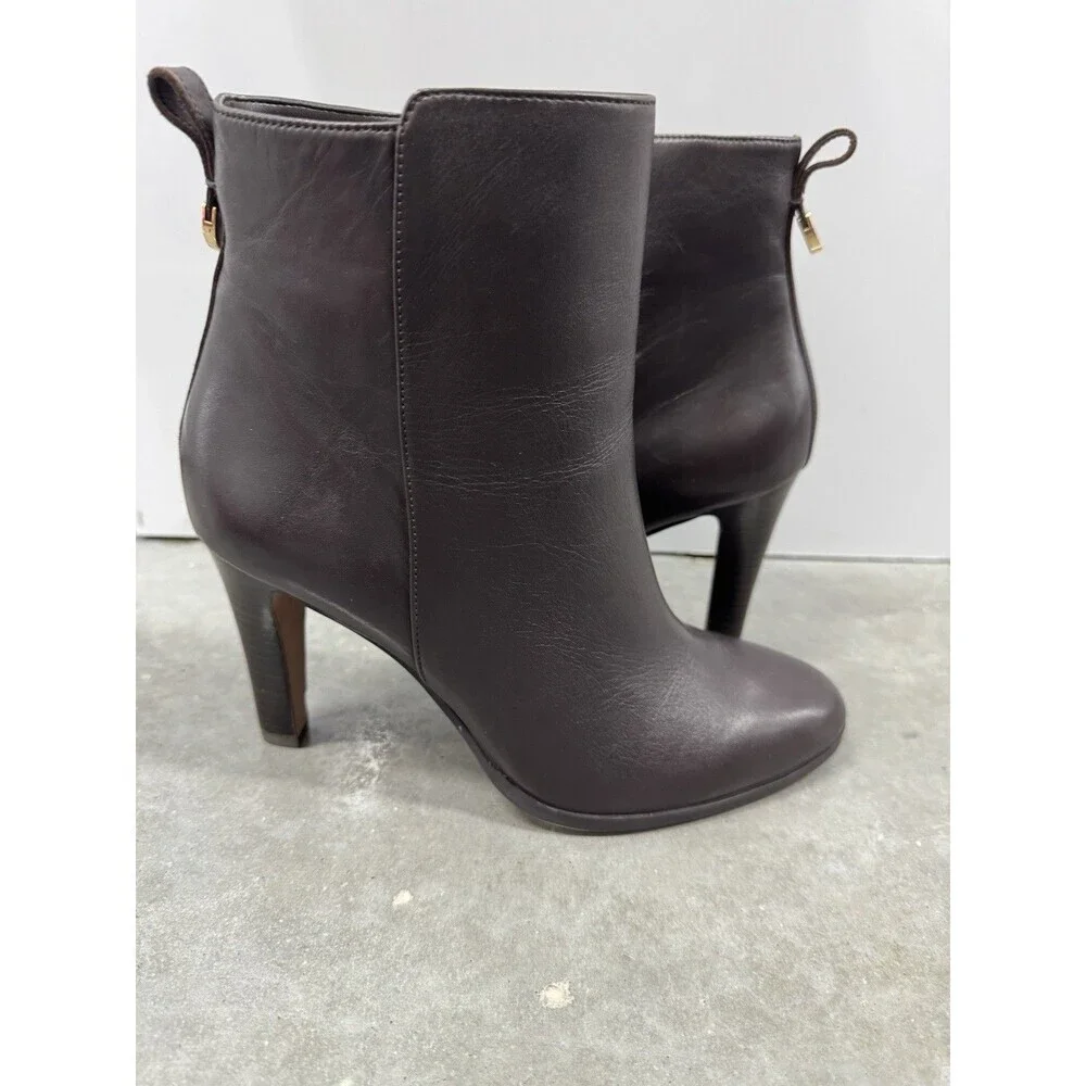 Coach Jemma SOFT CALF Size 9M Color Chestnut